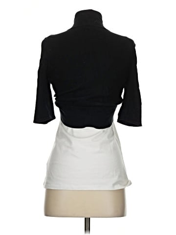 White House Black Market Silk Cardigan (view 2)