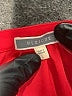Pleione 100% Polyester Red Short Sleeve Blouse Size L - photo 7