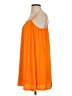 Bebe Solid Orange Casual Dress Size S - photo 5
