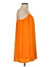 Bebe Solid Orange Casual Dress Size S - photo 4