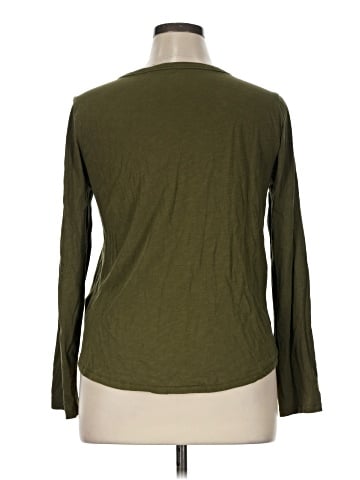Madewell Whisper Cotton Rib-Crewneck Long-Sleeve Tee (view 2)