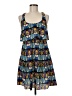 Jessica Simpson 100% Polyester Print Blue Cocktail Dress Size 6 - photo 1