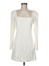 Danielle Bernstein 100% Polyester Ivory Cocktail Dress Size M - photo 1