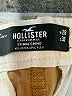 Hollister 100% Cotton Solid Brown Khakis Size 28 waist - photo 4
