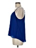 Naked Zebra Blue Sleeveless Blouse Size M - photo 5