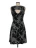 Crescent Gray Black Cocktail Dress Size M - photo 2
