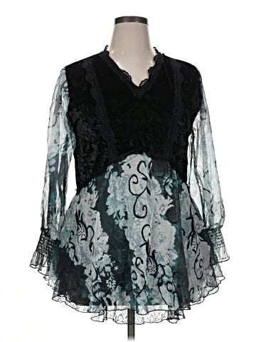 Unbranded 3/4 Sleeve Blouse (view 1)