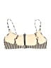 Aerie Stripes Yellow Swimsuit Top Size M - photo 2