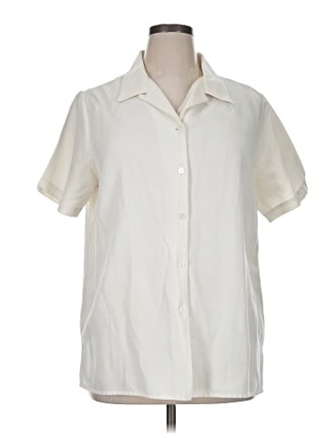 Basic Editions Short Sleeve Blouse (view 1)