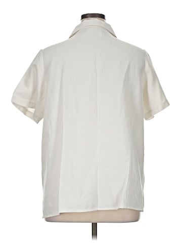 Basic Editions Short Sleeve Blouse (view 2)