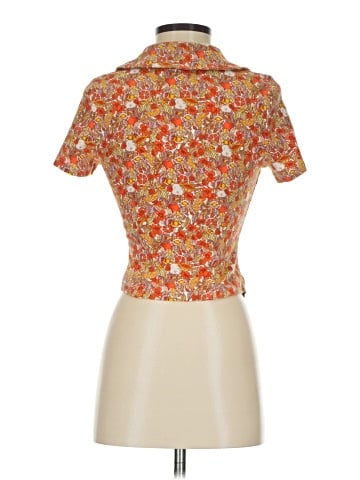 Maeve by Anthropologie Short Sleeve Blouse (view 2)