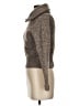STAUD Tweed Brown Turtleneck Sweater Size XS - photo 5