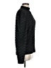 Karl Lagerfeld Paris Chevron-herringbone Black Turtleneck Sweater Size M - photo 4