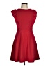 Aqua Solid Red Cocktail Dress Size M - photo 1