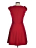 Aqua Solid Red Cocktail Dress Size M - photo 2