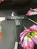Raffinalla 100% Polyester Floral Black 3/4 Sleeve Blouse Size 10 - photo 7