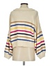 Papermoon Stripes Ivory Pullover Sweater Size S - photo 2