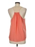 Velvet 100% Polyester Orange Sleeveless Top Size M - photo 2