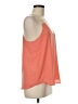 Velvet 100% Polyester Orange Sleeveless Top Size M - photo 4