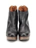 Coclico Black Ankle Boots Size 8 - photo 2