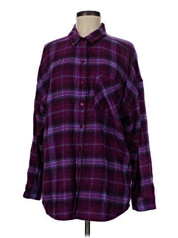 BP. Long Sleeve Button-Down Shirt (view 1)
