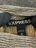 Express 100% Polyester Metallic Silver Sleeveless Blouse Size M - photo 7