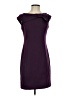 Studio Solid Purple Cocktail Dress Size 4 Petite - photo 1