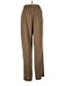Unbranded Solid Brown Casual Pants Size S (estimated) - photo 2