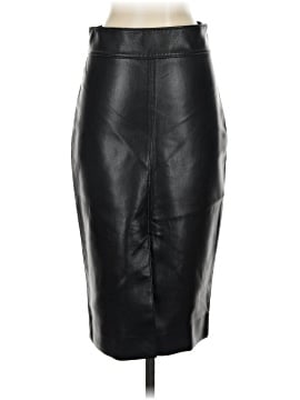 Babaton Faux Leather Skirt (view 2)