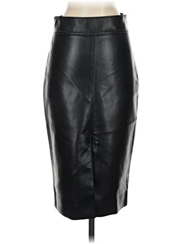 Babaton Faux Leather Skirt (view 2)