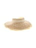 Hat Attack 100% Straw Gold Tan Visor One size - photo 1