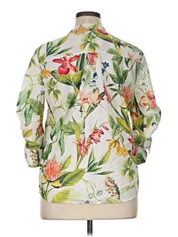 Chico's 3/4 Sleeve Blouse (view 2)