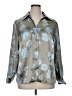 Joan Leslie 100% Polyester Floral Gray 3/4 Sleeve Blouse Size 16 - photo 1