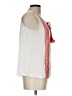 Cupio 100% Viscose White Sleeveless T-Shirt Size L - photo 4