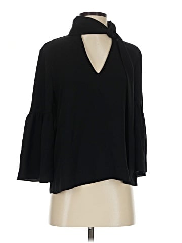 BCBGMAXAZRIA 3/4 Sleeve Blouse (view 1)