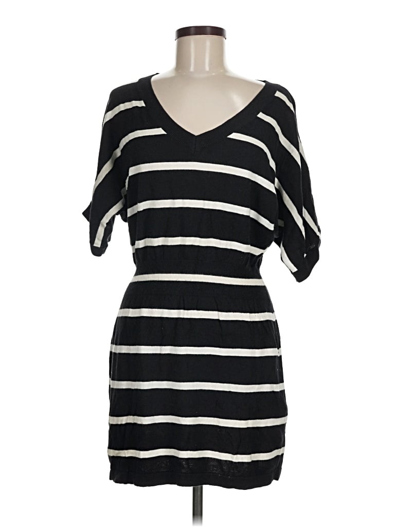 Pre-owned Express Casual Dress In Black