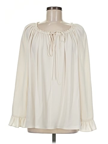 Elizabeth and James Long Sleeve Blouse (view 1)