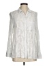 En Creme 100% Viscose Ivory Long Sleeve Blouse Size M - photo 1