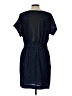 BCBGeneration 100% Polyester Polka Dots Blue Casual Dress Size L - photo 2