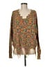 Haptics 100% Acrylic Tie-dye Orange Pullover Sweater Size M - photo 1