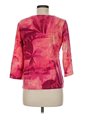 Chico's 3/4 Sleeve T-Shirt (view 2)