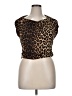 Unbranded Brown Short Sleeve Top Size XL - photo 1