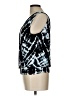 Veronica M. Black Sleeveless Blouse Size L - photo 5