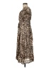 Universal Thread 100% Rayon Animal Print Brown Casual Dress Size M - photo 5