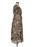 Universal Thread 100% Rayon Animal Print Brown Casual Dress Size M - photo 4