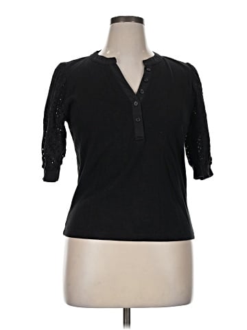 DKNY Jeans 3/4 Sleeve Top (view 1)