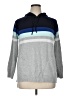 T by Talbots Color Block Gray Pullover Hoodie Size XL - photo 1