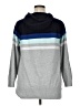 T by Talbots Color Block Gray Pullover Hoodie Size XL - photo 2