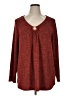 Ruby Rd. Red Pullover Sweater Size 1X - photo 1