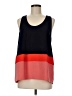 Ann Taylor 100% Polyester Red Sleeveless Top Size M - photo 1
